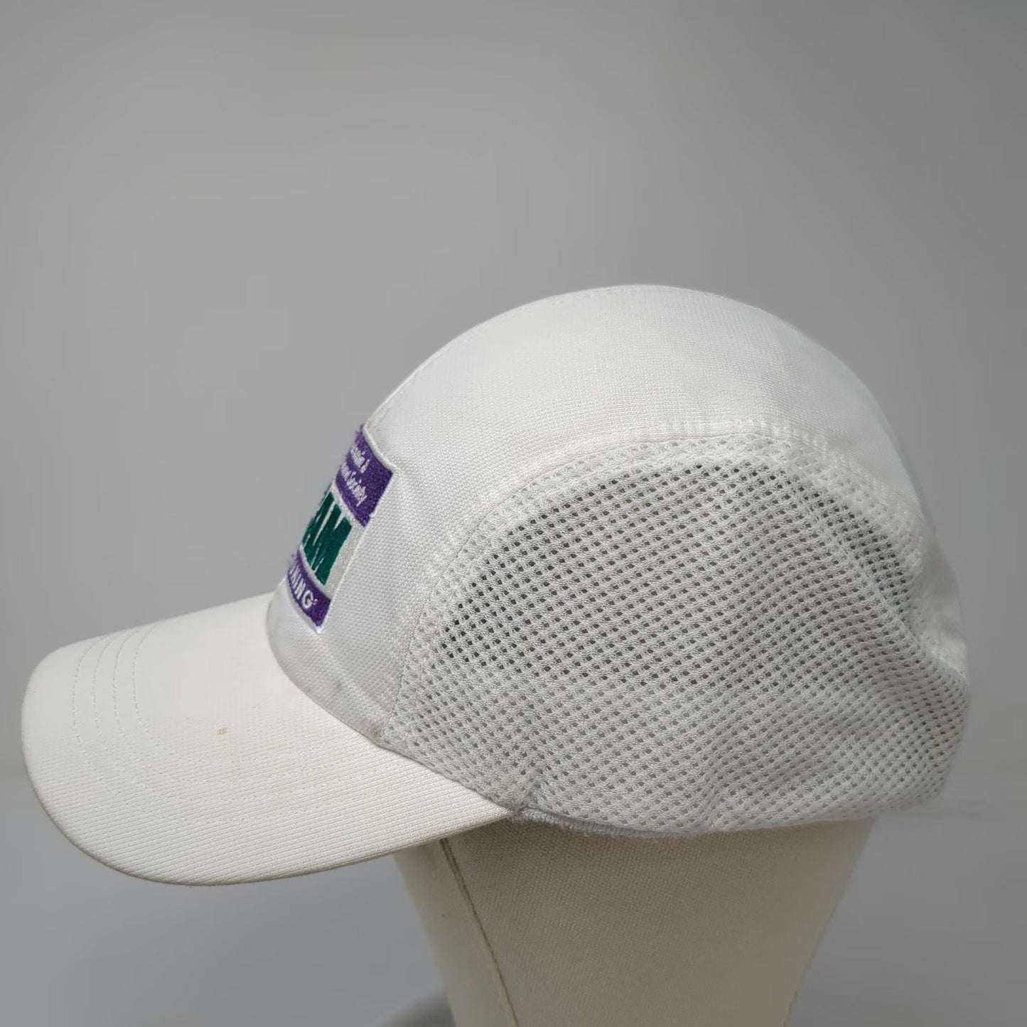 Cintas Baseball Cap White One Size Mesh Team In Training Leukemia Lymphoma Hat