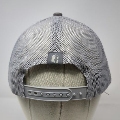 In the Bag Trucker Hat Gray One Size Sasquatch Golf Patch Mesh Back Snapback