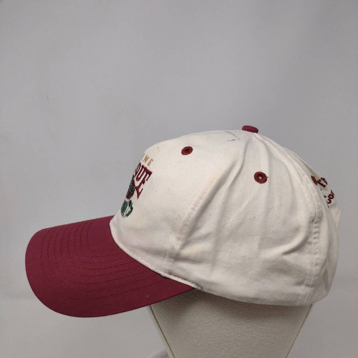 Genuine Antique Fisherman Snapback Hat Multi OSFA Embroidered 6 Panel