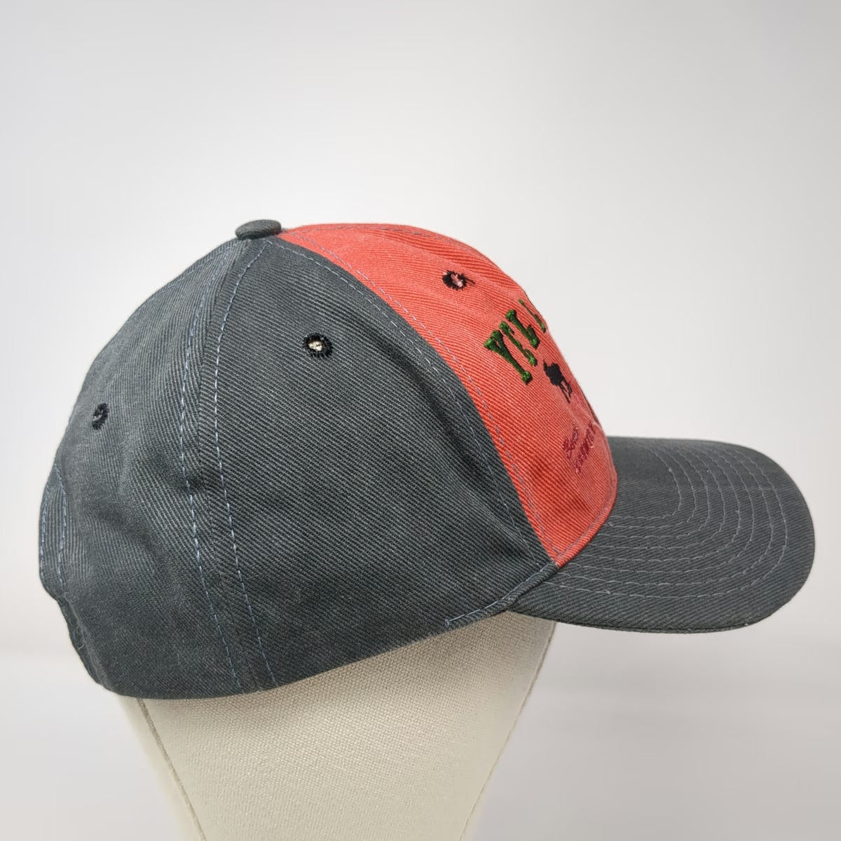 Hamilton Stores Snapback Gray Red Green One Size Yellowstone Hat Hiker USA Made
