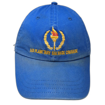 HYP Baseball Cap Blue One Size IAS Planetary Salvage Crusade Torch Hat Strapback