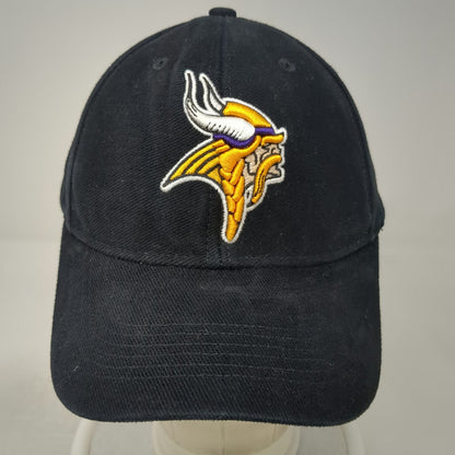 Reebok Baseball Cap Black One Size NFL Minnesota Vikings Corduroy Strapback Hat