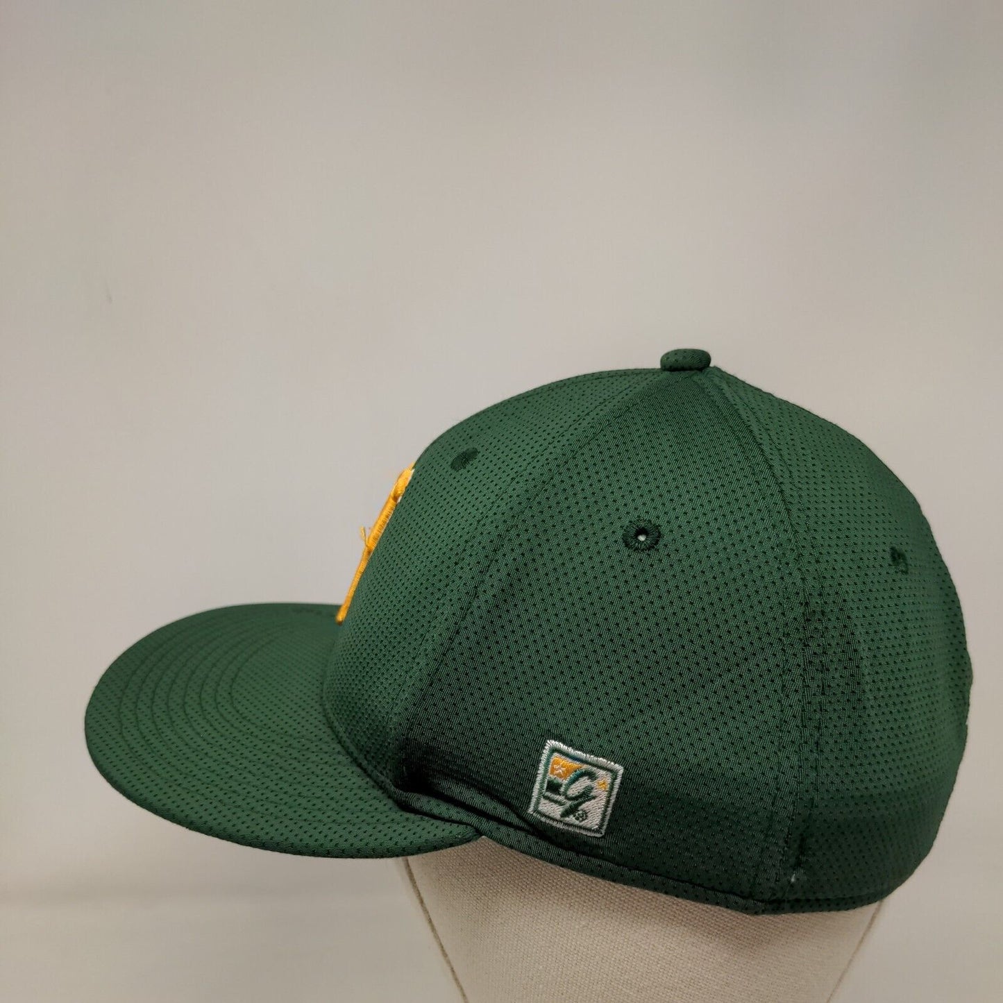 Yulee Varsity Baseball Fitted Hat Green Size 7 Embroidered Logo The Game Pro