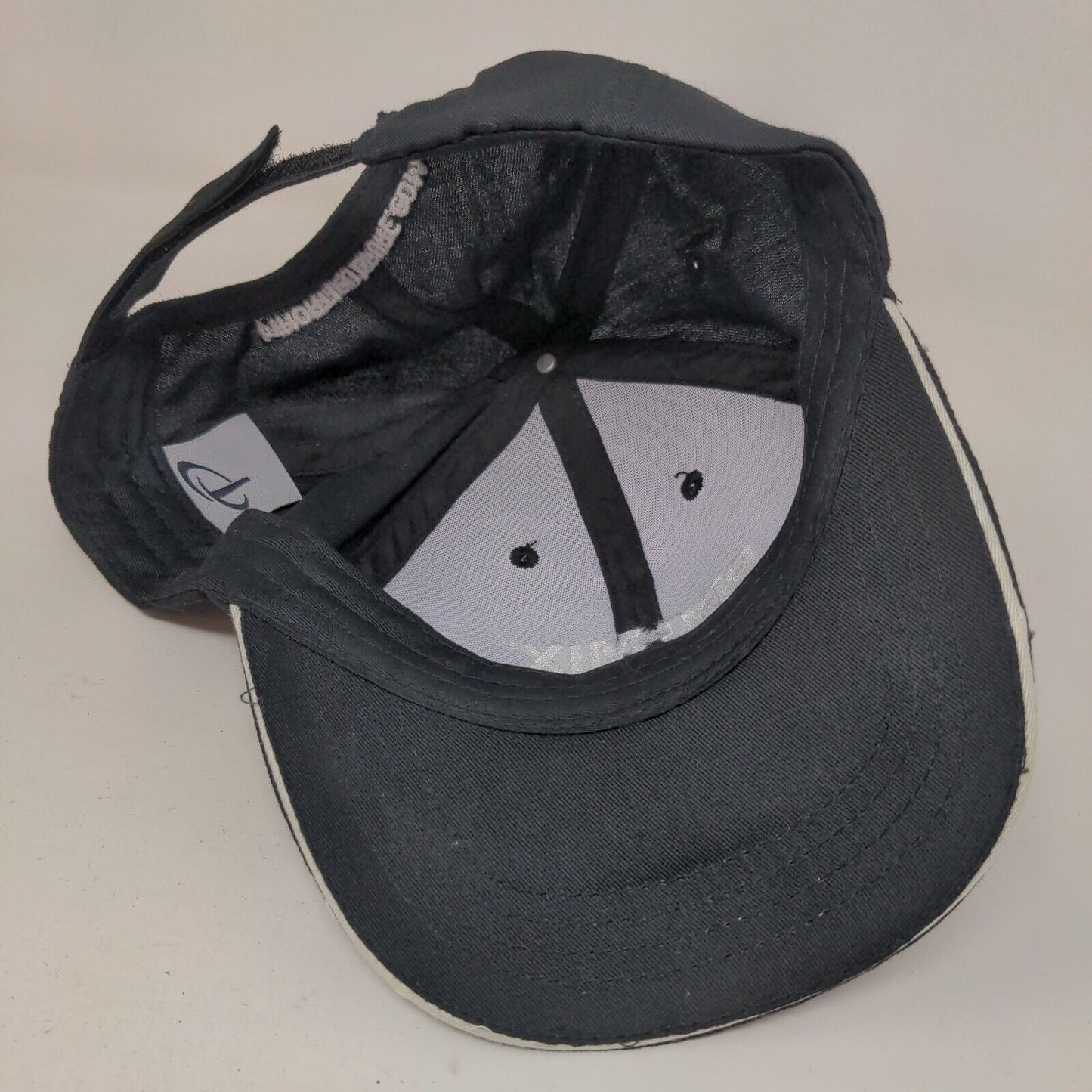 Pro Mix Strapback Hat Black One Size Embroidered Adjustable Creapub