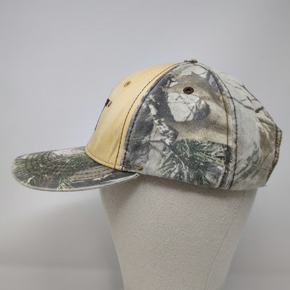Dri-Duck Caterpillar CAT Baseball Cap Beige Camo One Size Strapback Work Hat