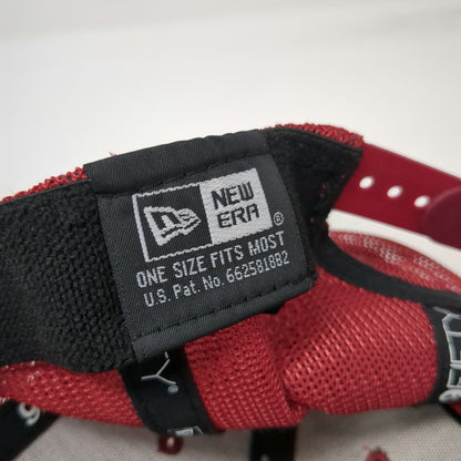 New Era Trucker Hat Red One Size Specialized Logo Mesh Back Snapback Cycling