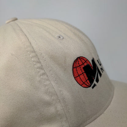 Multicraft International Fitted Hat Tan Large/XL Embroidered WearGuard
