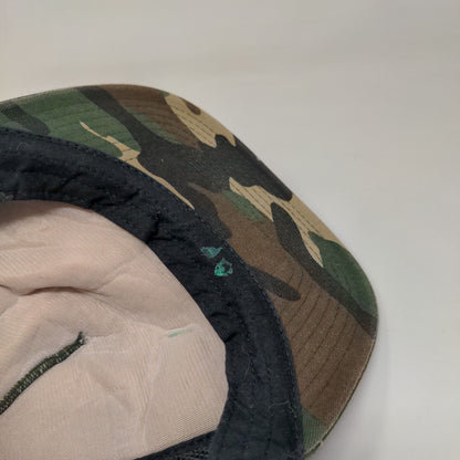 Hurley Snapback Mesh Back Trucker Hat Camouflage One Size Adjustable