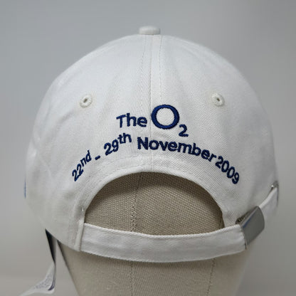 ATP World Tour Baseball Cap White One Size Barclays Finals O2 2009 Tennis Hat