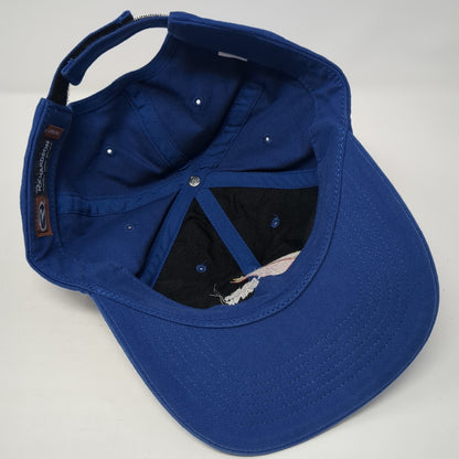 Banner Bank Strapback Hat Blue One Size Adjustable Embroidered Richardson