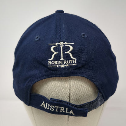 Robin Ruth Austria Edelweiss Flower Blue Baseball Cap One Size Strapback Hat