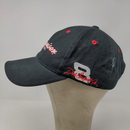 Chase Authentics Men's Strapback Hat Black Dale Earnhardt Jr Budweiser #8 Logo