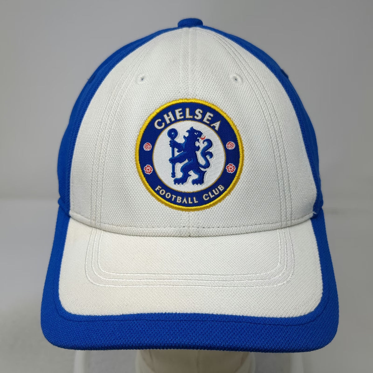 Chelsea Soccer-International Adidas Cap Blue White L A-Flex Three Stripes Hat