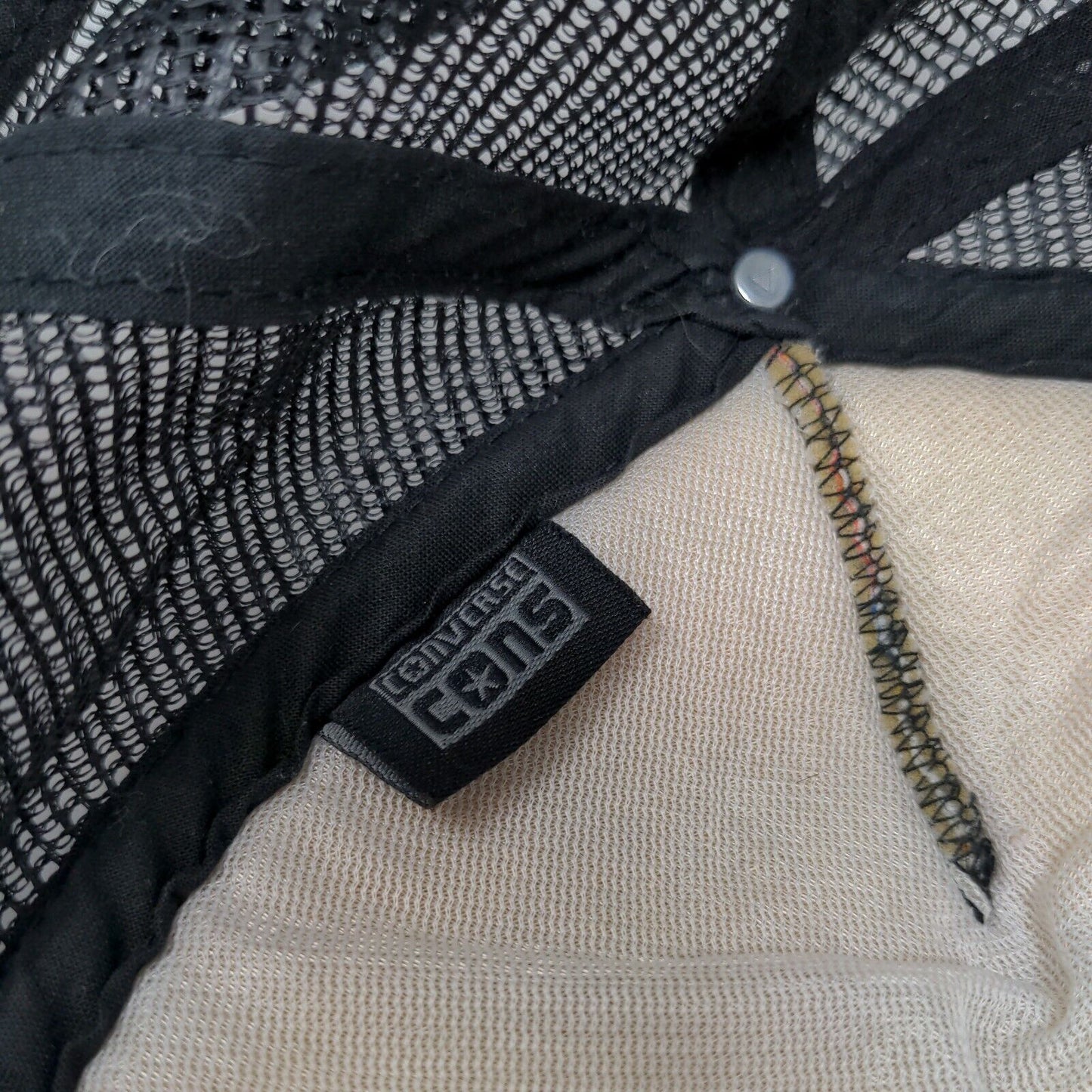 Cons Snapback Trucker Hat Multicolor One Size Floral Mesh Back Converse