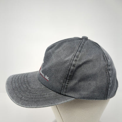Sommer Builders Inc. Slideback Hat Gray One Size Adjustable Embroidered