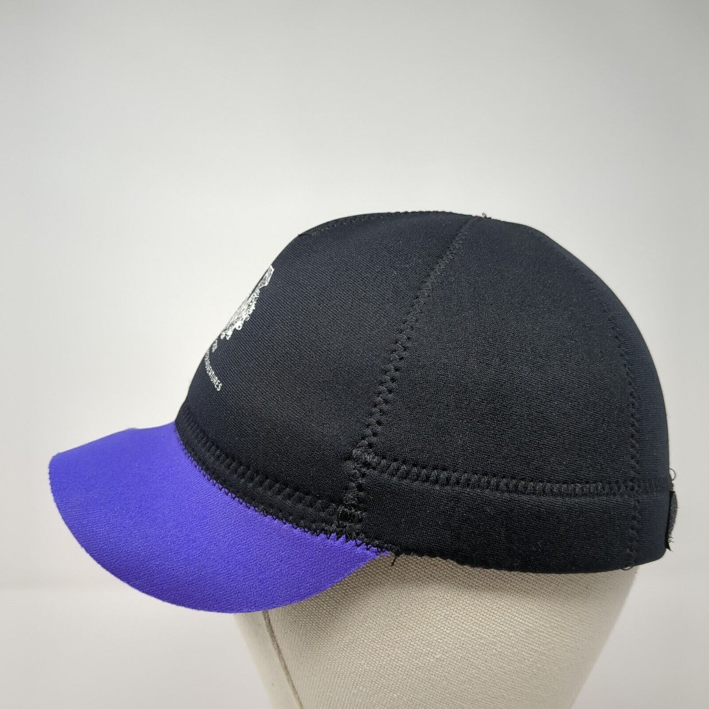 Squid Wear St. Croix Ultimate Bluewater Adventures Strapback Hat Black Small