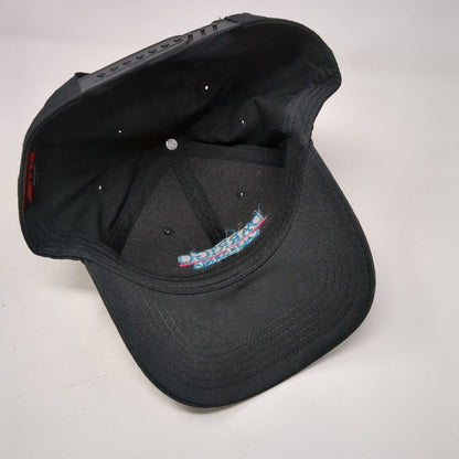 D'Arrigo California Snapback Hat Black OSFA Adjustable Embroidered Otto