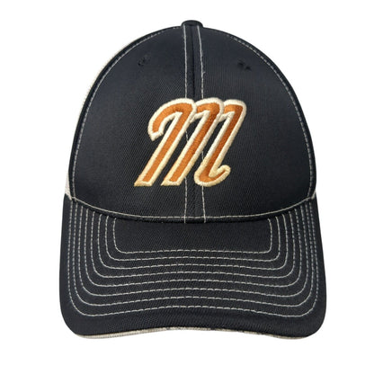 Pacific Headwear Fitted Mesh Back Trucker Hat Black 6 7/8-7 3/8 Colorblock