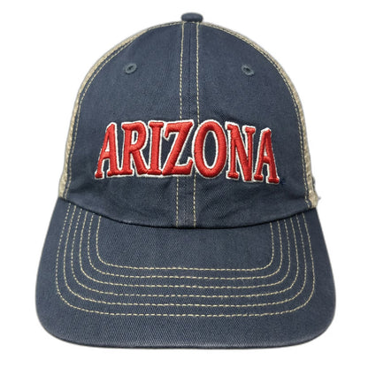 '47 Arizona Wildcats NCAA Trucker Hat Blue Beige One Size Snapback Mesh Green
