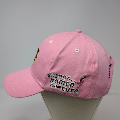 Dietz & Watson Baseball Cap Pink One Size Strapback Susan G Komen Hat Logo Meats