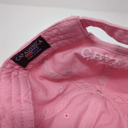 Ste Chapelle Slideback Hat Pink OSFA Adjustable Embroidered Cap America