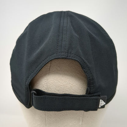 Adidas Baseball Cap Black OSFM AEROREADY Performance Lightweight Strapback Hat