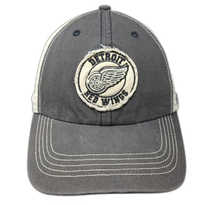 Detroit Red Wings NHL '47 Brand Gray One Size Cap Mesh Back Stretch Fit Hat