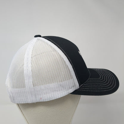 Boise River R&T Snapback Trucker Hat Black OS Adjustable Mesh Pacific Headwear