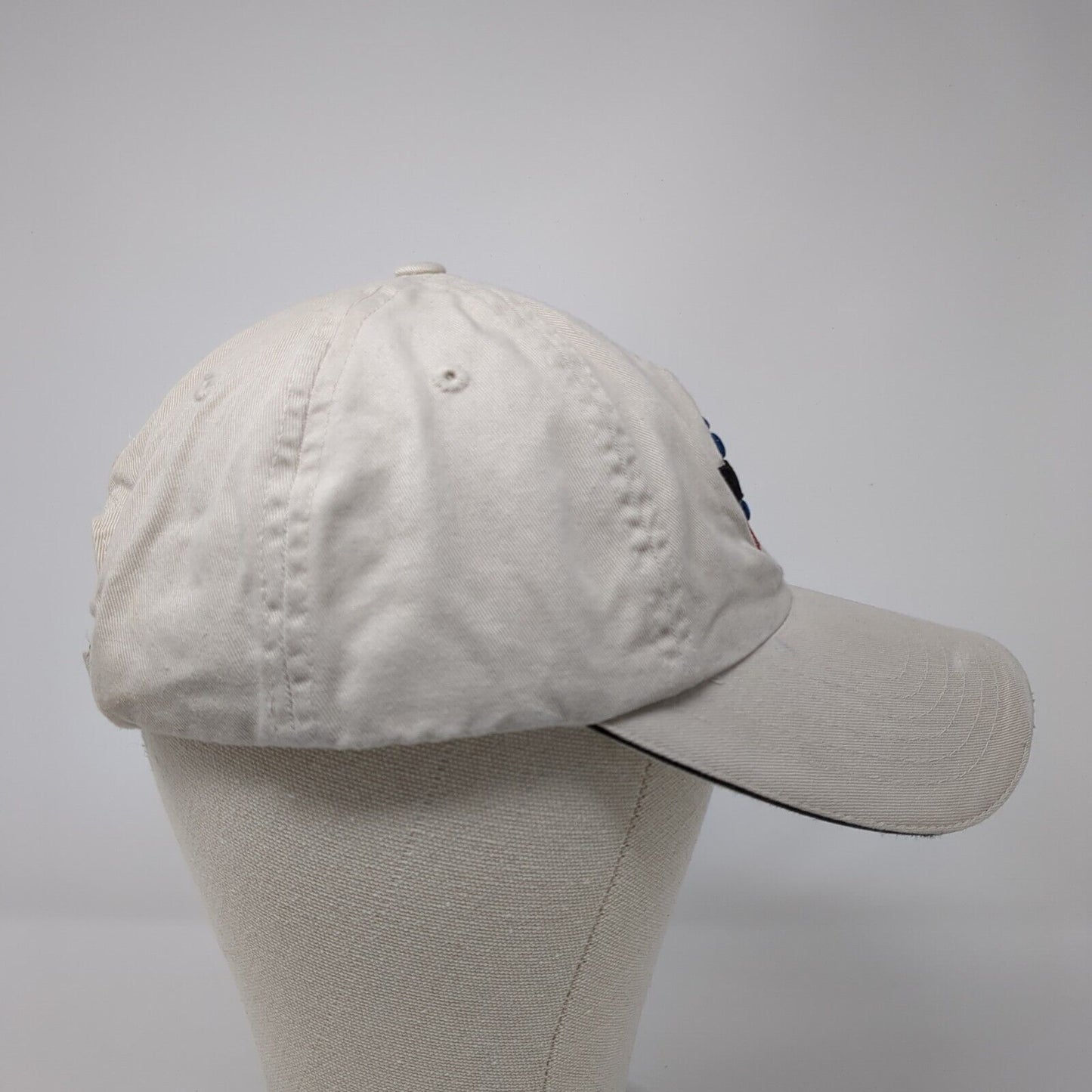 Fairbanks Slideback Hat Tan One Size Adjustable Embroidered 6 Panel