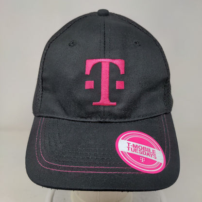 T-Mobile Tuesdays Snapback Hat Black OSFA Embroidered Logo Adjustable