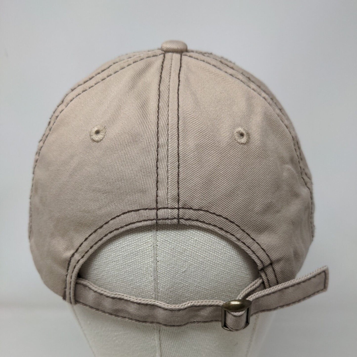 Dover Ohio Genuine and Original Slideback Hat Tan One Size Embroidered 6 Panel