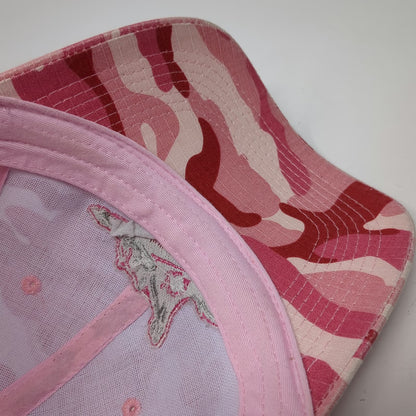 Bretmor Baseball Cap Pink White Red Camo One Size HCA Health System Virginia Hat