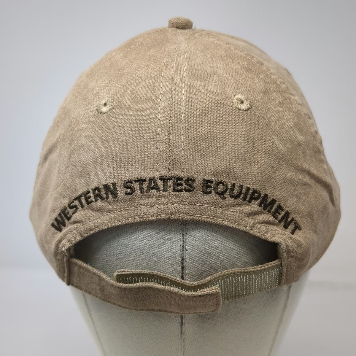 Caterpillar CAT Baseball Cap Brown One Size Western States Equipment Deer Hat