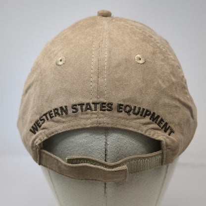 Caterpillar CAT Baseball Cap Brown One Size Western States Equipment Deer Hat