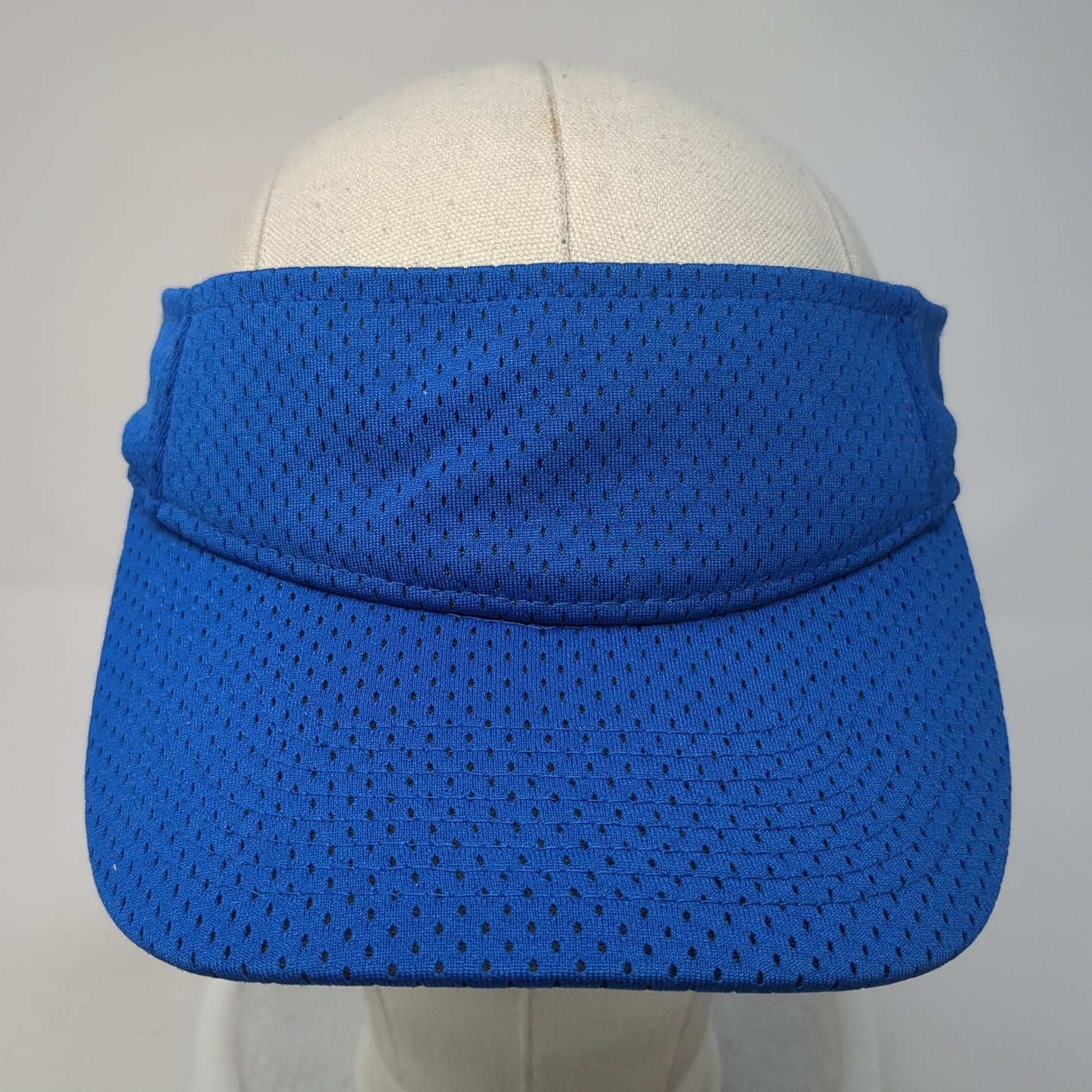 Augusta Sportswear Strapback Visor Hat Blue One Size Adjustable Outdoor