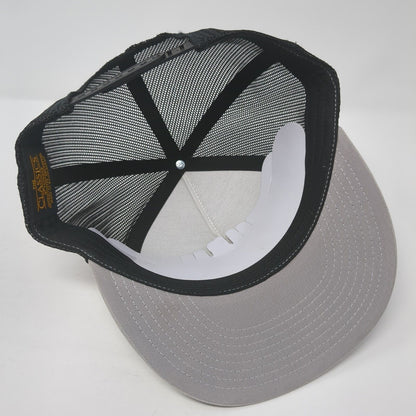 UKIAH Snapback Trucker Hat Gray OS Adjustable Mesh Back The Classics Yupoong