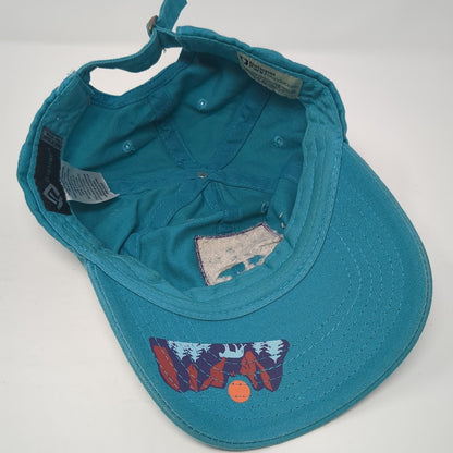 Zion National Park Baseball Cap Blue One Size Adjustable Embroidered H3 Headwear