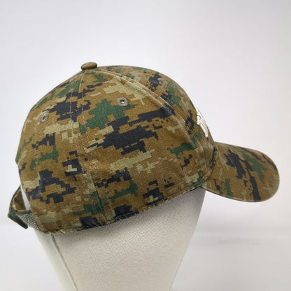 Jacobson Hat Baseball Cap Brown Digital Camo One Size Knoebels Strapback Hat