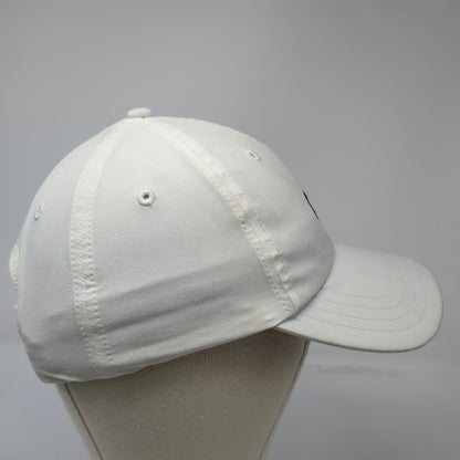 Alo Yoga Baseball Cap White One Size ao Logo Strapback Polyester Athletic Hat