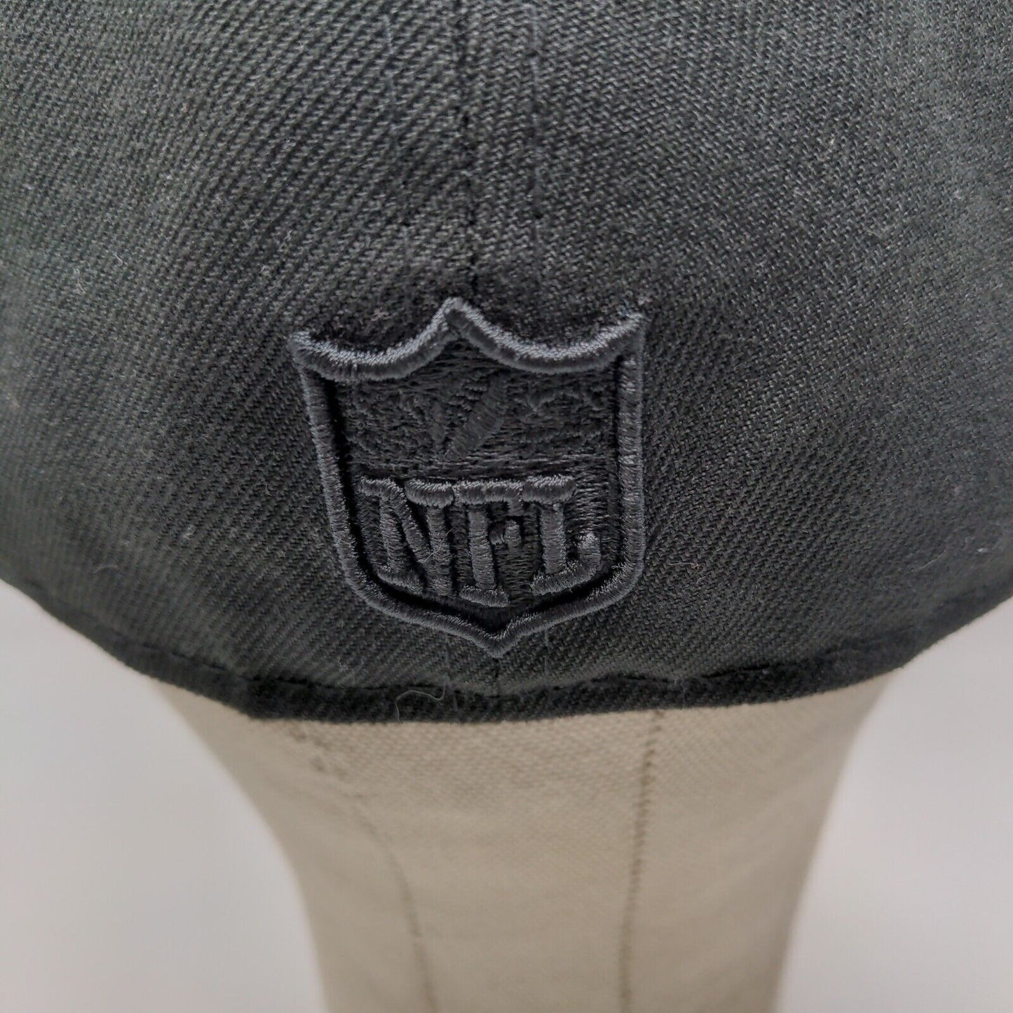 New Era Men's Fitted Hat 59Ffity Black Size 7 5/8 Indianapolis Colts Logo NFL