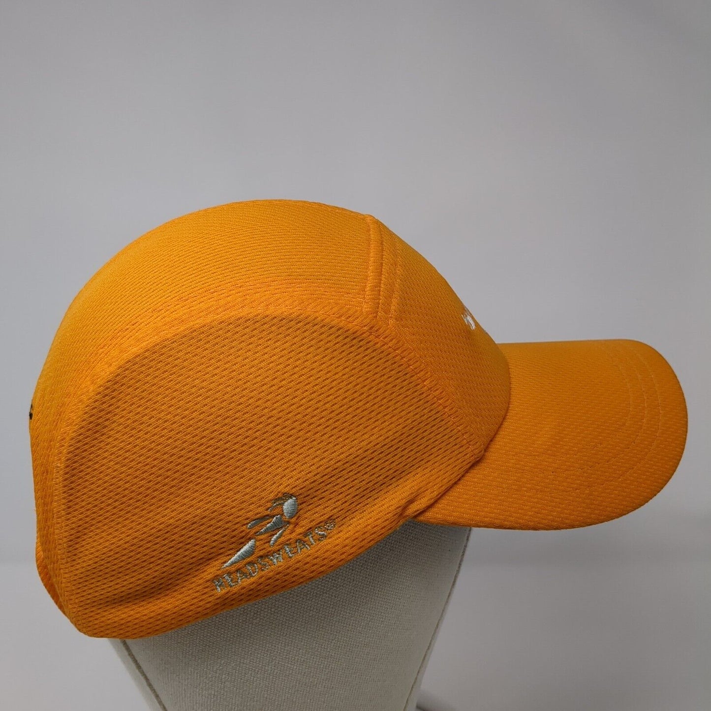 Shu's Idaho Running Co 5 Panel Cap Orange OS Adjustable Embroidered Headsweats