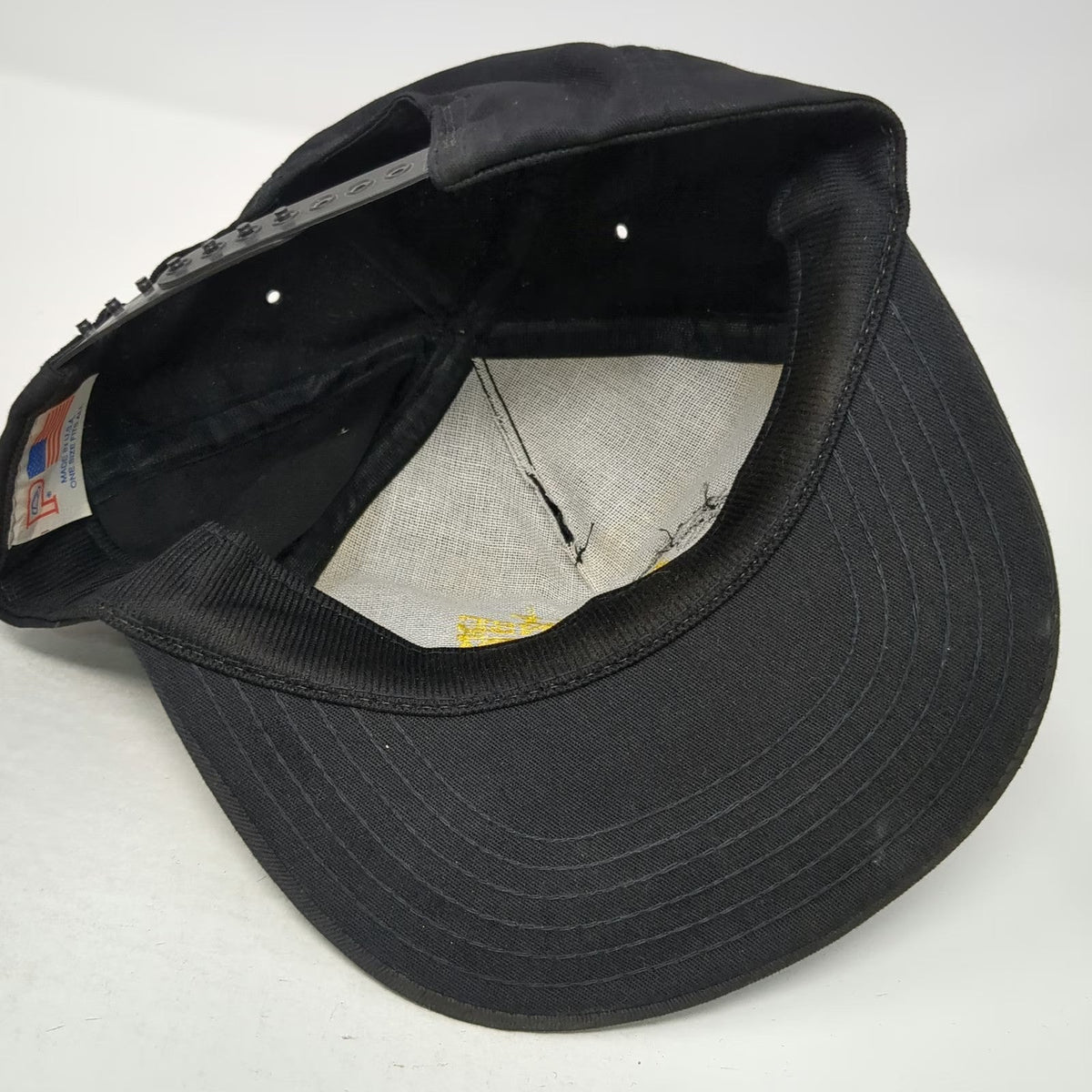 Paramount 5 Panel Black Hat One Size NRA ILA Self Defense Right Gun Snapback