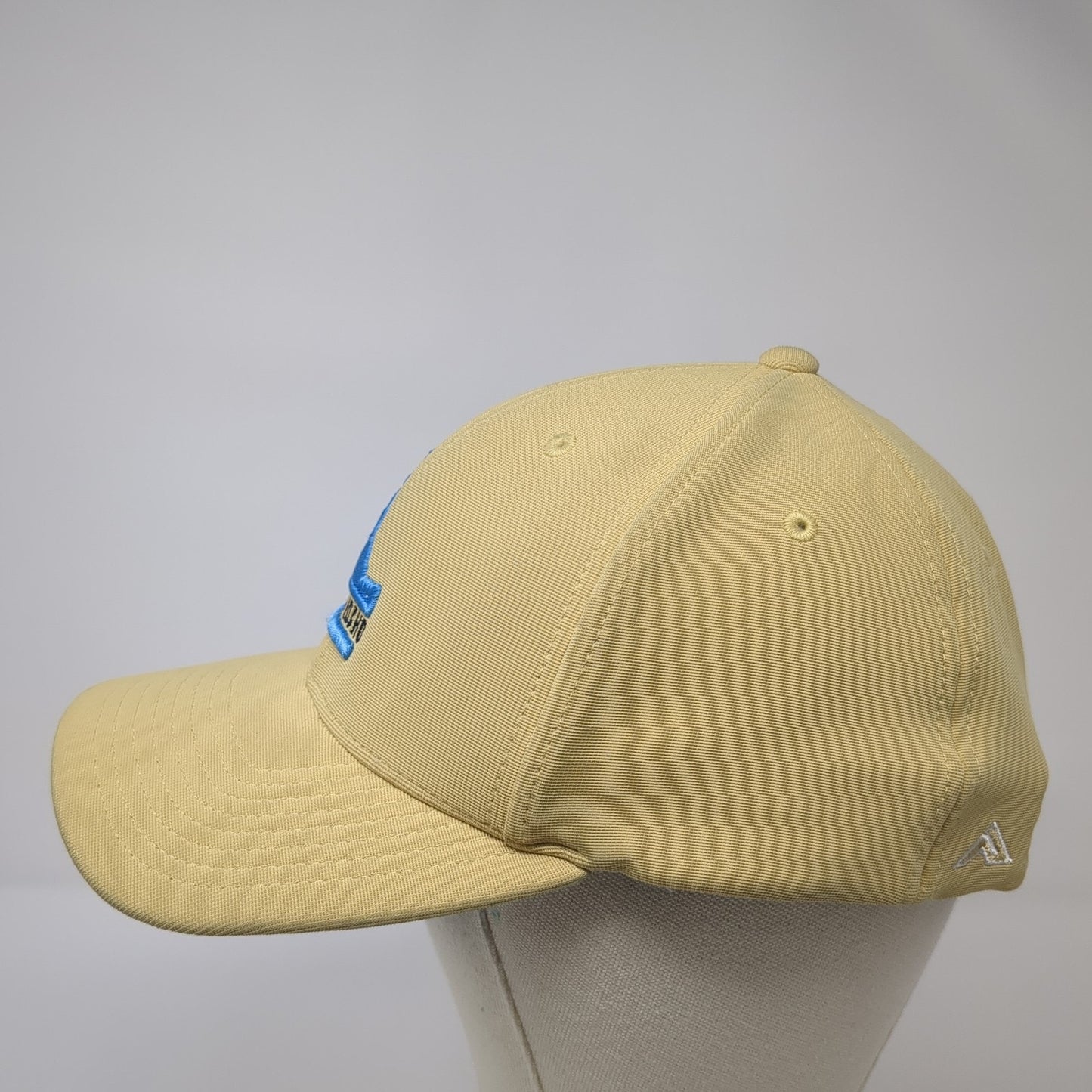 Build Idaho Fathom Realty Fitted Hat Yellow 8 Pacific Headwear Performance