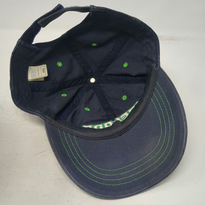 Old Navy Baseball Cap Blue One Size Ireland Shamrock Green Contrast Stitch Hat