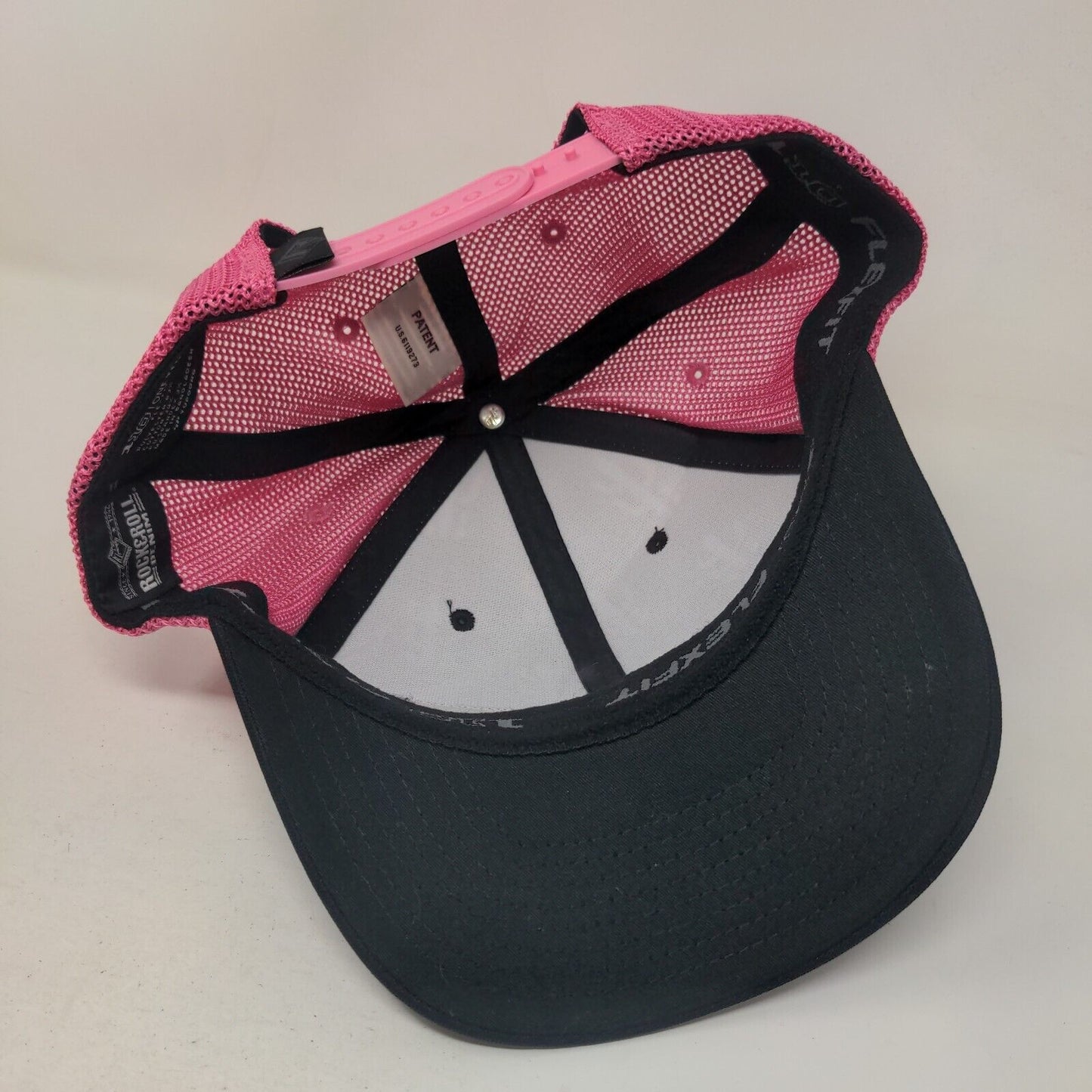 Rock & Roll Denim Cactus Print Snapback Trucker Hat Multi One Size Mesh Back