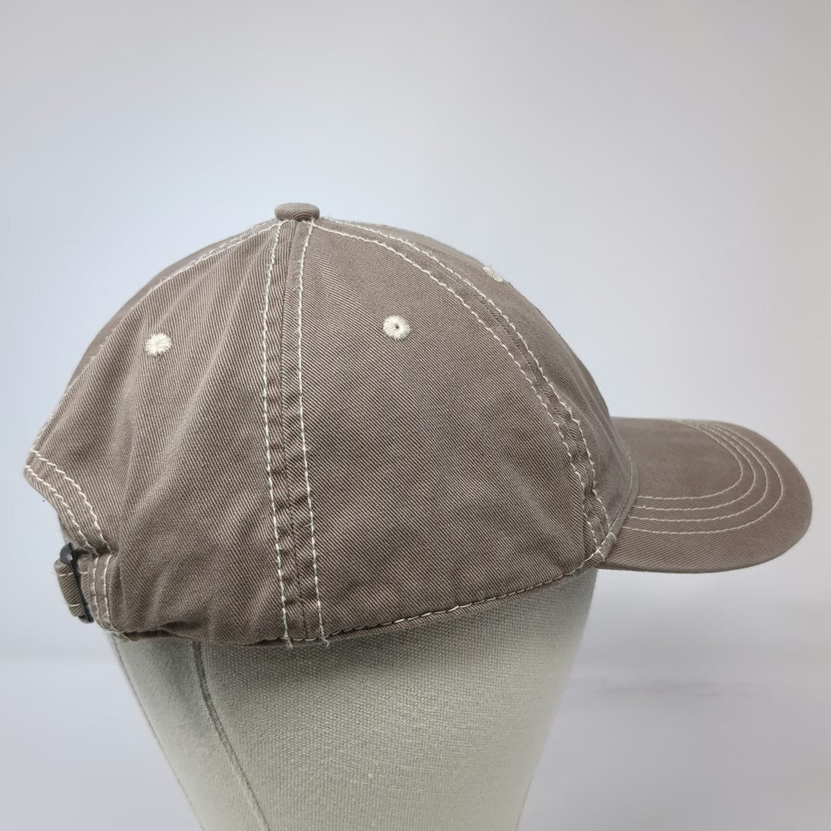 Prairie Mountain Baseball Cap Brown One Size Lake Winnipesaukee NH Hat Anchor