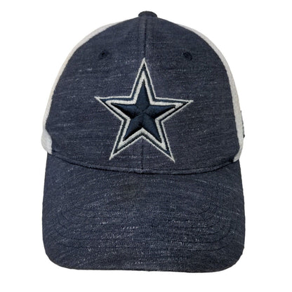 NFL Men's Dallas Cowboys Men's Fitted Mesh Back Hat Blue White Embroidered Logo