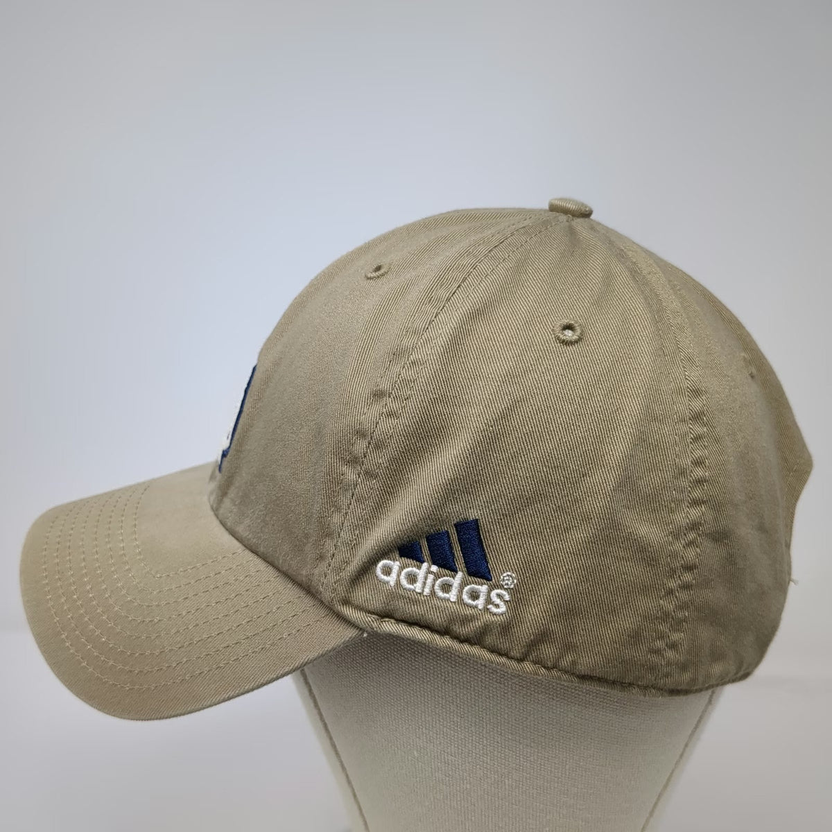 Notre Dame Fighting Irish NCAA adidas Baseball Cap Brown Blue White One Size Hat