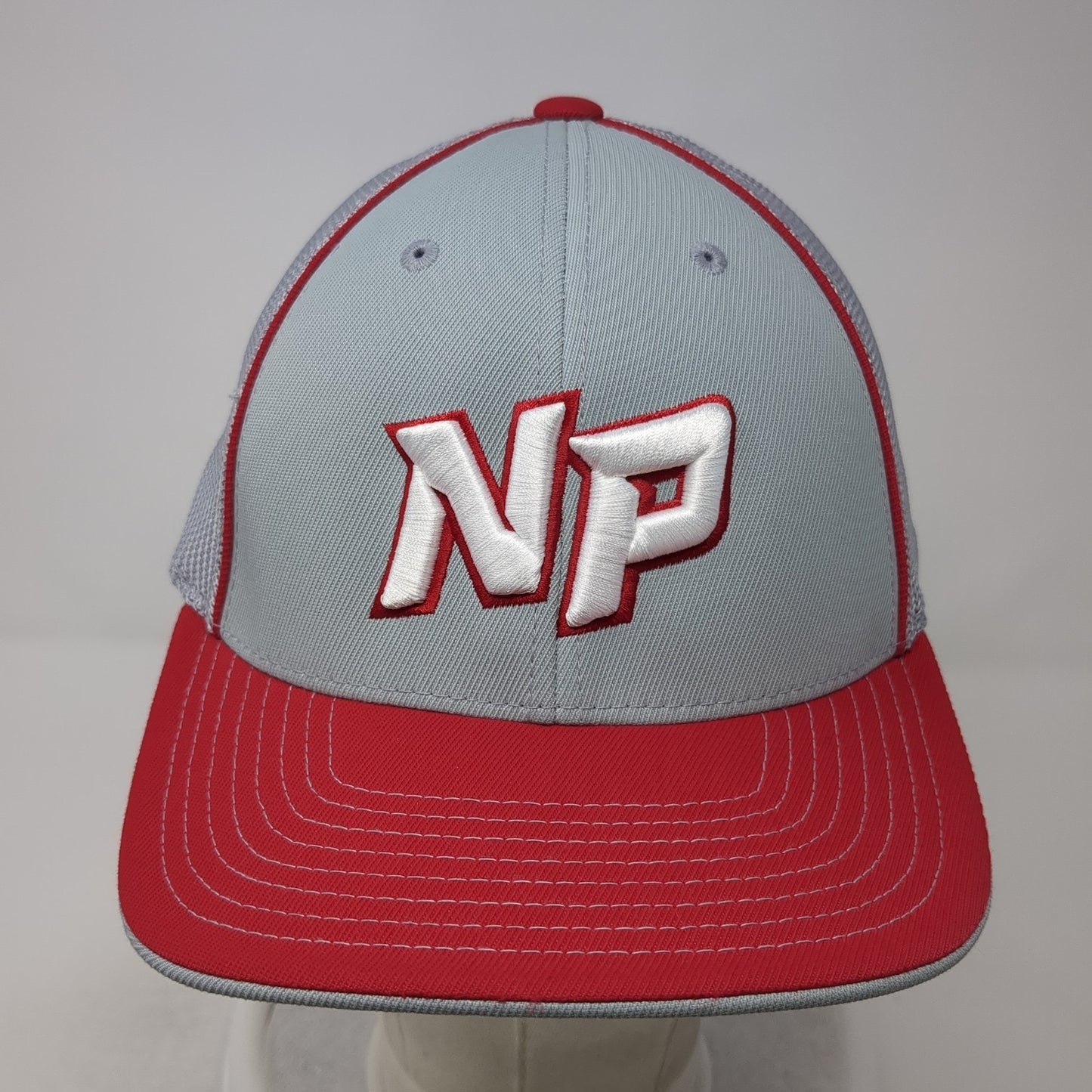 NP Pride Fitted Trucker Hat Multicolor 8 Embroidered Mesh Back Pacific Headwear