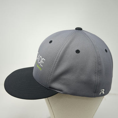 Richardson Baseball Cap Gray XL Black Flexfit Cascade Drilling Technical Hat
